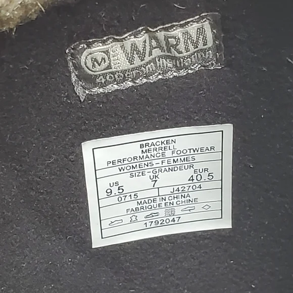 Merrell Silversun Waterproof Leather Winter Boots - Picture 7 of 7